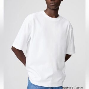 Uniqlo AIRism Cotton Oversized T-Shirt